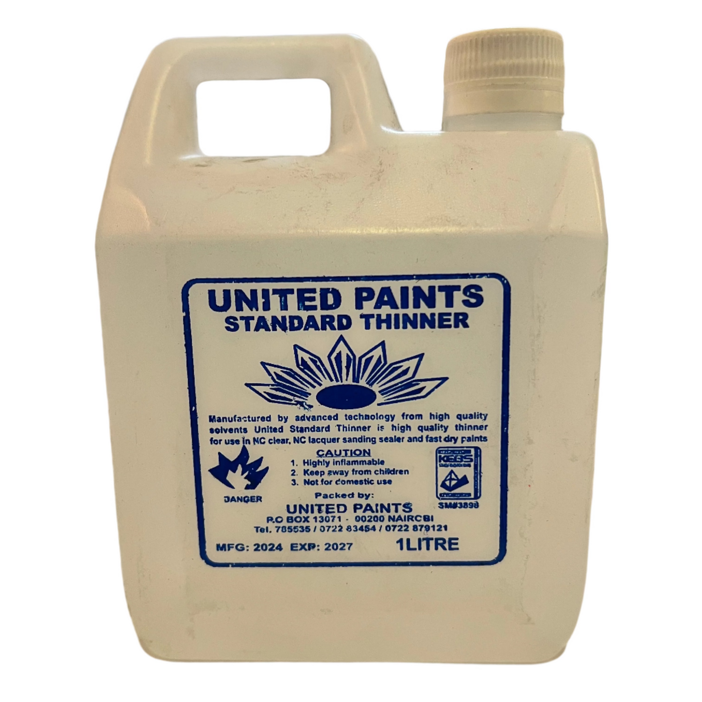 UNITED PAINTS STANDARD THINNER - 1L