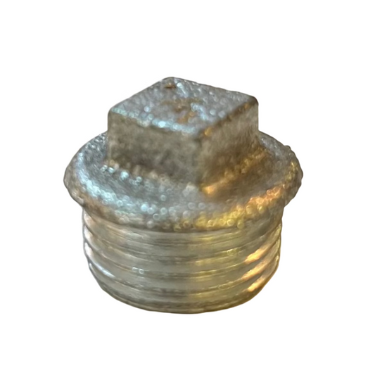 1/2" GALVANIZED IRON MALE PLUG