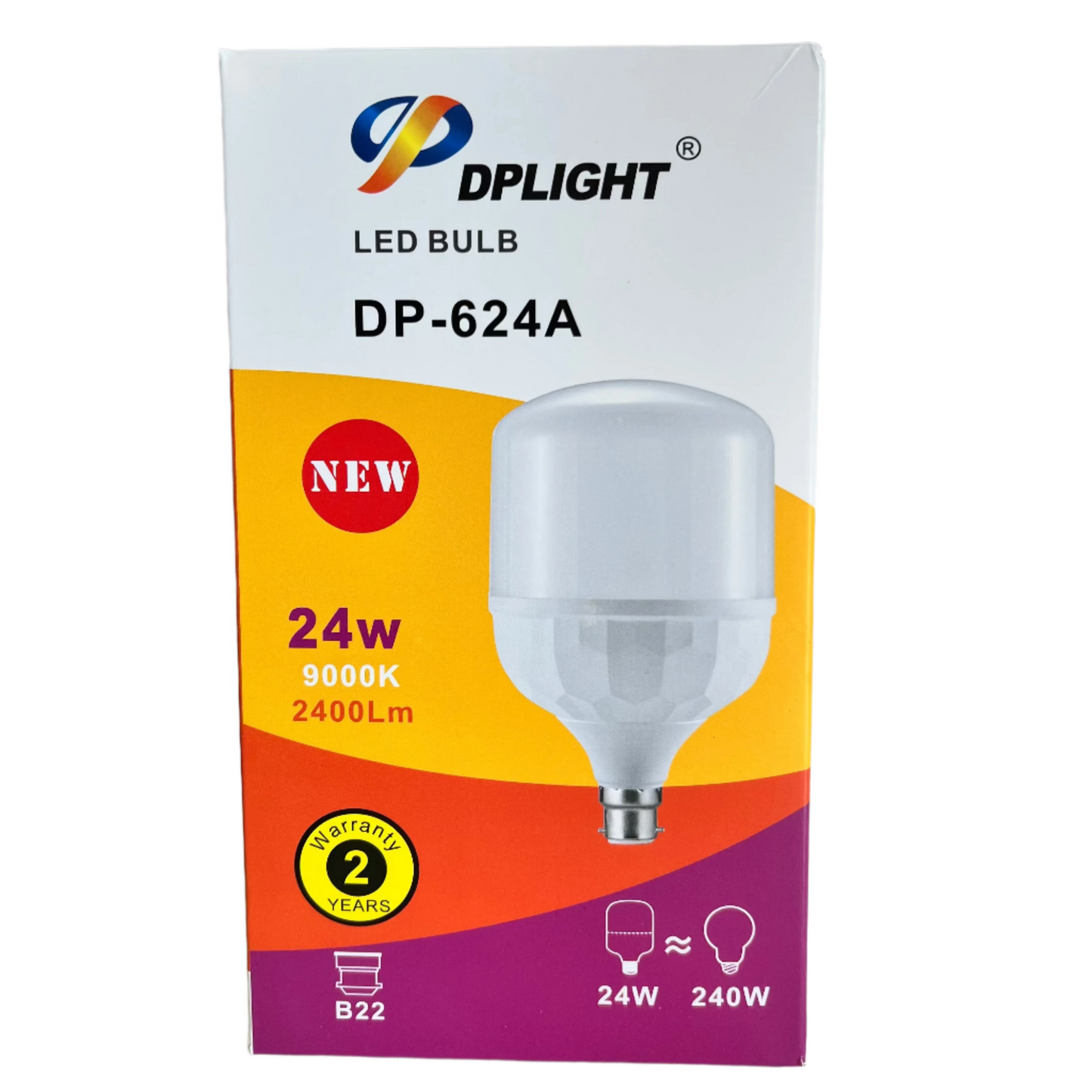 DPLIGHT LED BULB - 24W