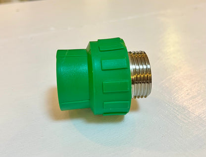 3/4" PPR MALE SOCKET ADAPTER - 25MM