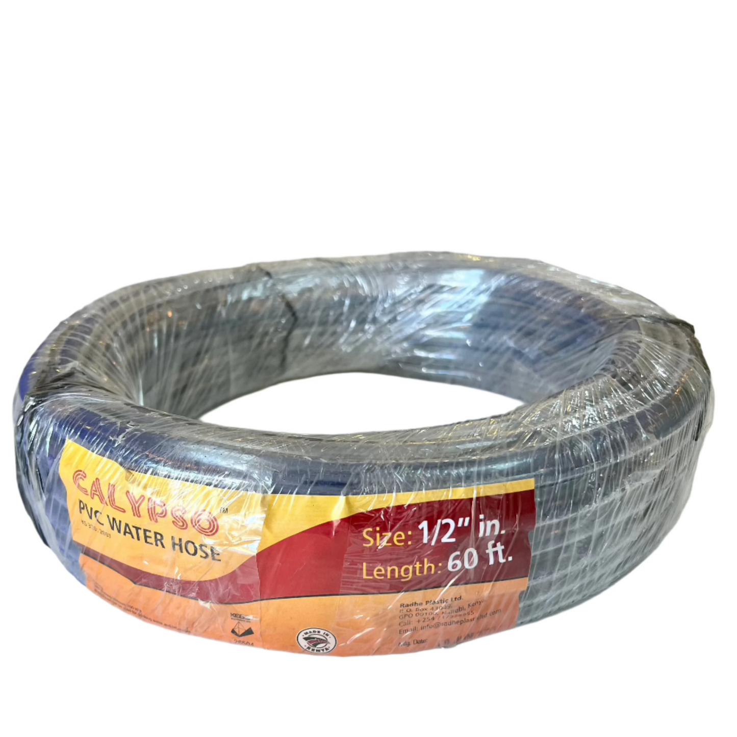 1/2" X 60 FT HOSE PIPE - CLEAR