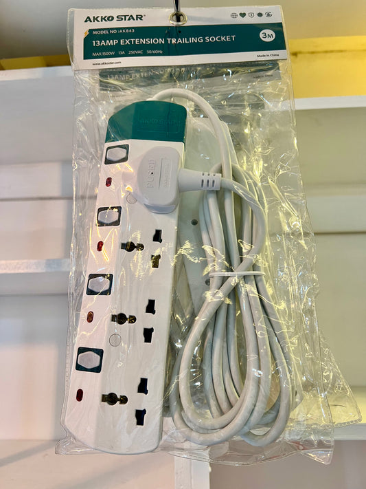 AKKO STAR 13AMP EXTENSION CABLE