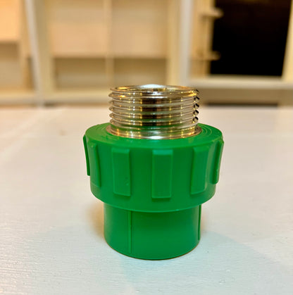 3/4" PPR MALE SOCKET ADAPTER - 25MM