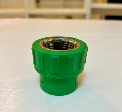 1" X 3/4" PPR FEMALE SOCKET ADAPTER  - 32MM X 25MM