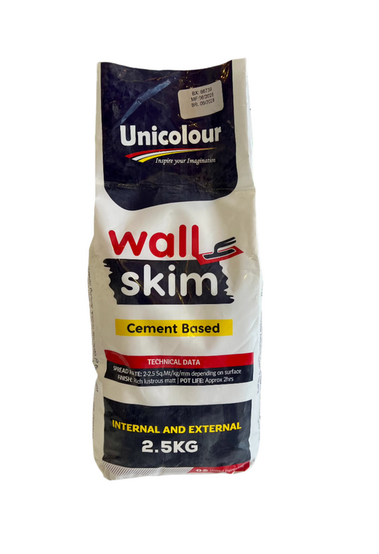 UNITED PAINTS INTERNAL AND EXTERNAL WALL SKIMMER - 2.5KGS