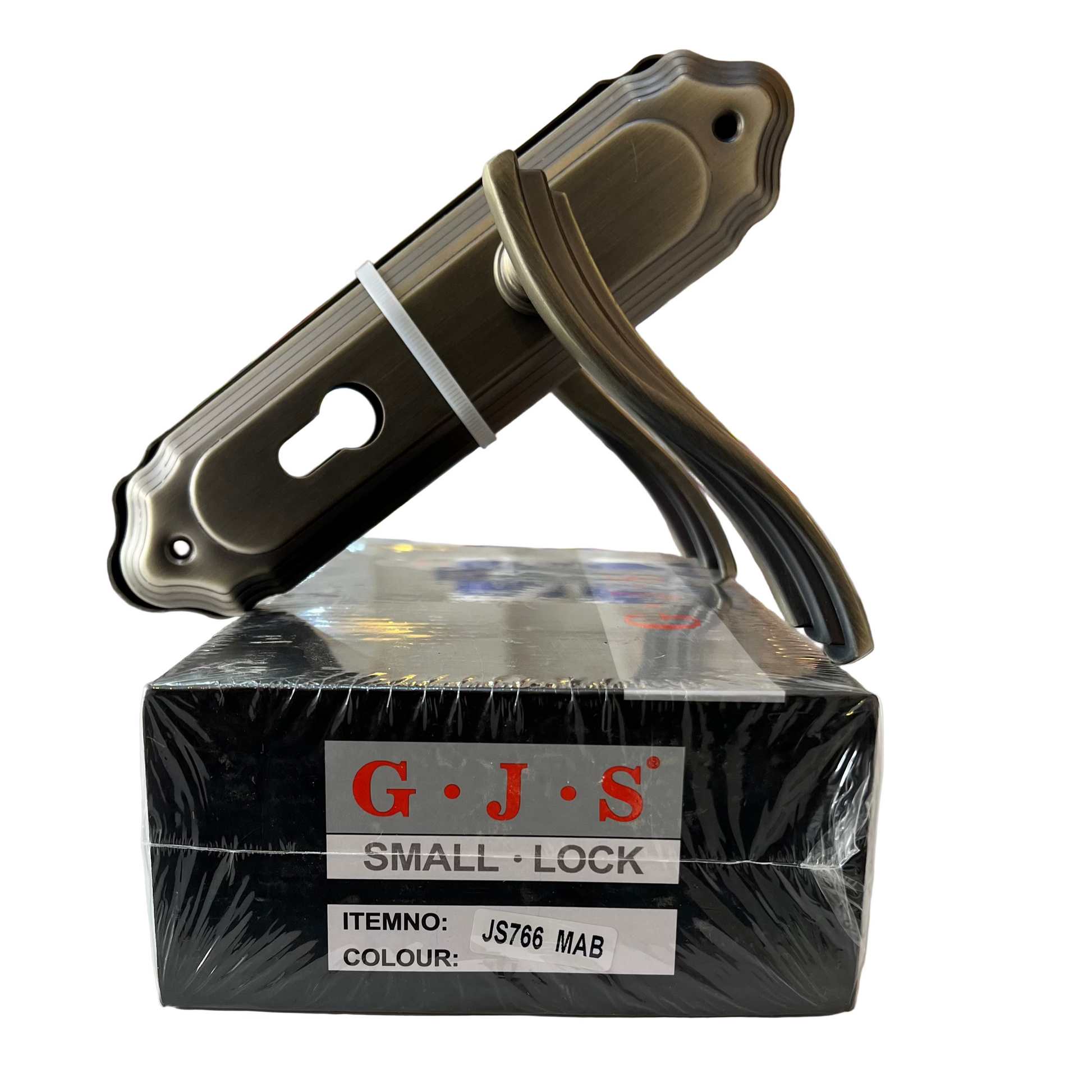 GJS JS766MAB SMALL HEAVY DUTY DOOR LOCK - 1