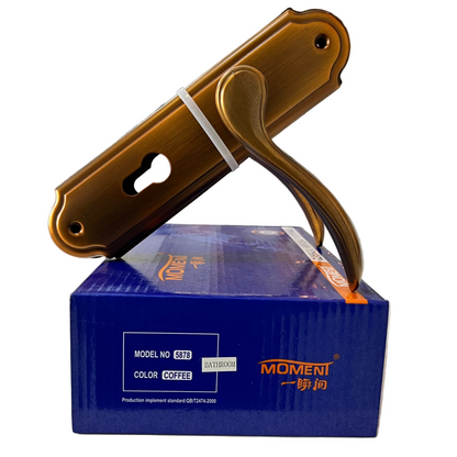 MOMENT 5878 HEAVY DUTY BATHROOM DOOR LOCK - COFFEE - 1