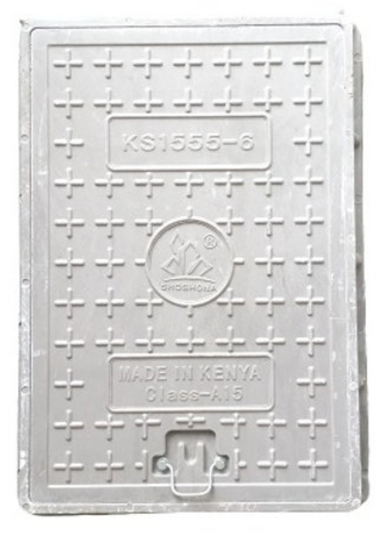 SHOSHONA FIBER MANHOLE COVER 18" X 24"