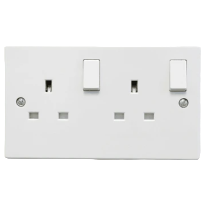 TWIN ELECTRICAL SOCKET OUTLET