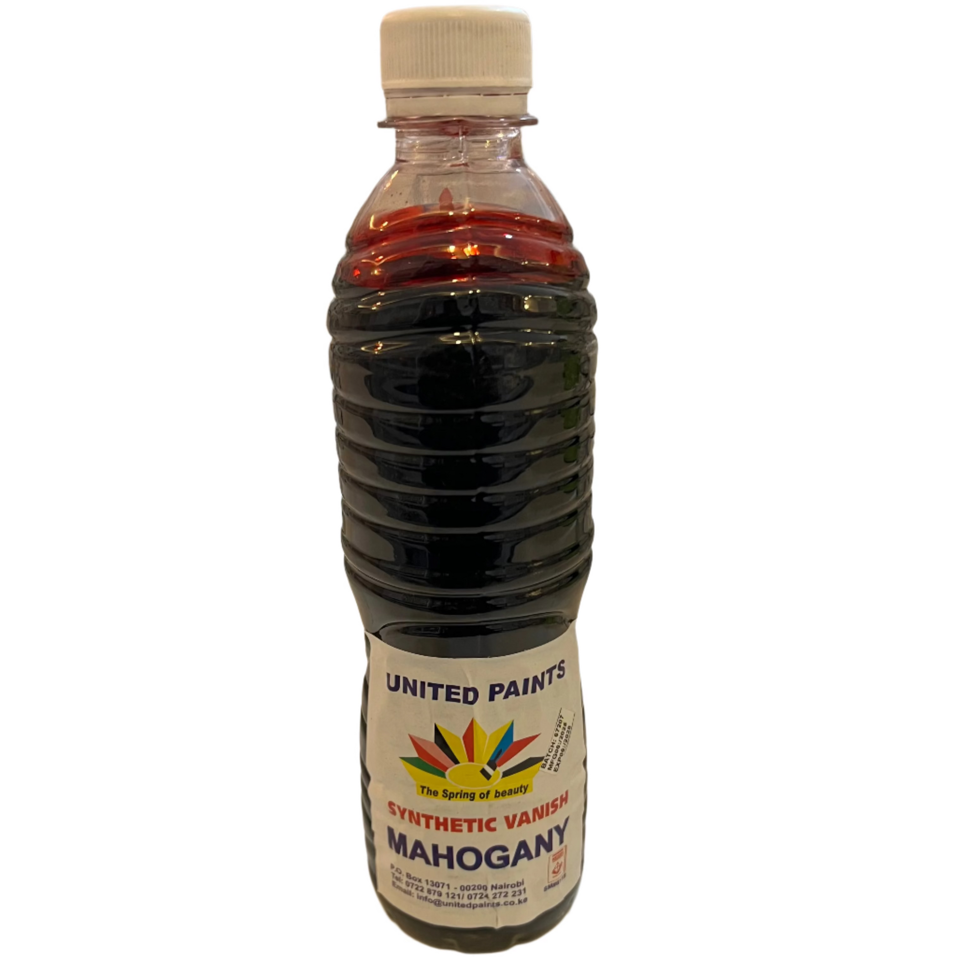UNITED PAINTS SYNTHETIC MAHOGANY VARNISH - 1L