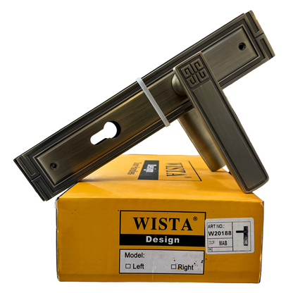 WISTA W20188MAB HEAVY DUTY DOOR LOCK - COFFEE - 1