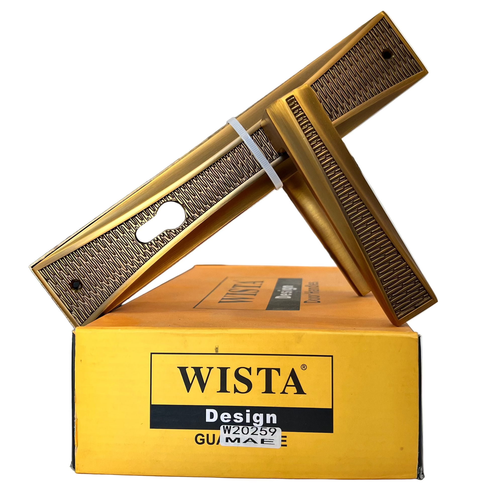 WISTA W20259MAE HEAVY DUTY DOOR LOCK - COFFEE